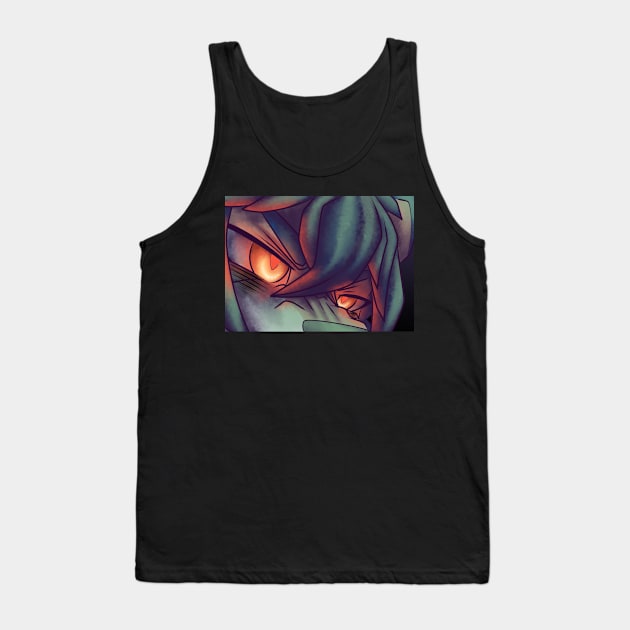 Death Glare Tank Top by CrazyMeliMelo